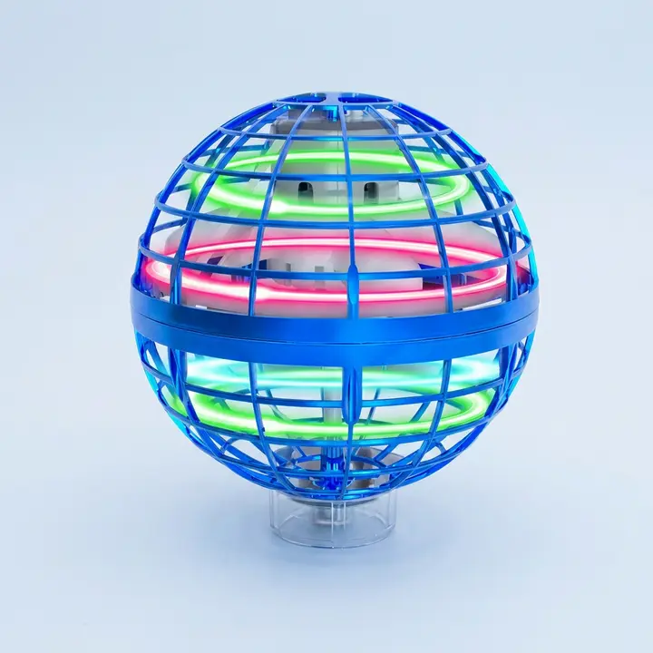 UFO 사이클론 스마트 센서 시크 플라잉 장난감, 블루, 1개