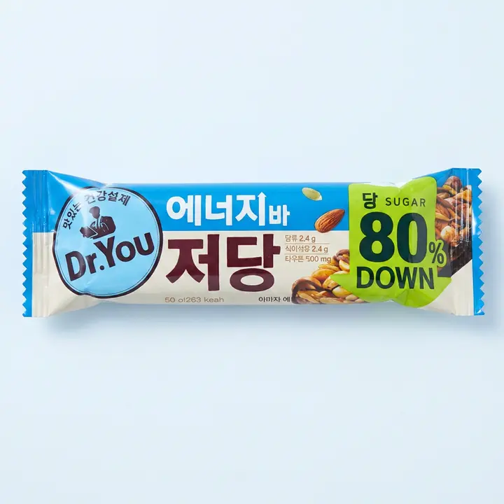 오리온 닥터유 에너지바 저당, 50g, 24개