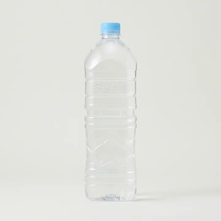 동원샘물 생수, 무라벨, 2L, 6병