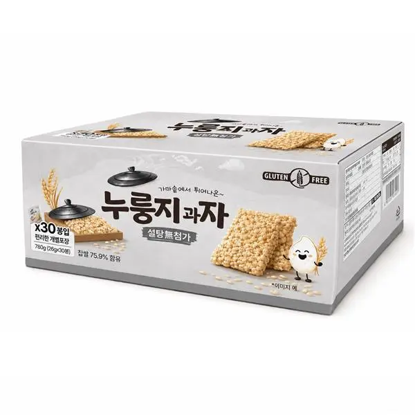 누룽지과자, 설탕 무첨가, 780g, 30봉지입, 1개