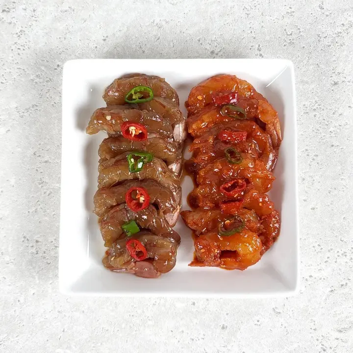 깐새우장 간장 400g + 양념 400g, 2개