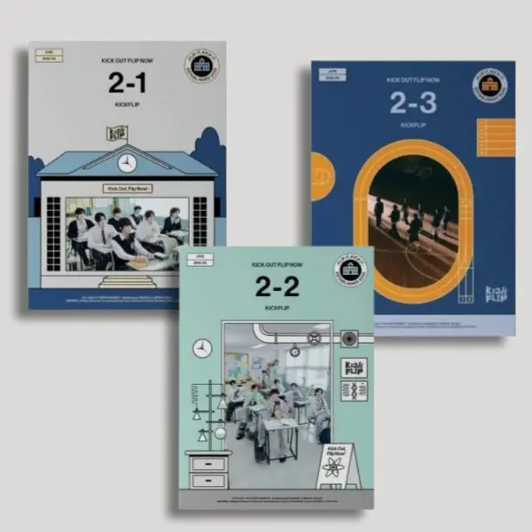 JYP 엔터테인먼트 KickFlip The 2nd Mini Album Kick Out Flip Now, 디스크, 1개, 랜덤