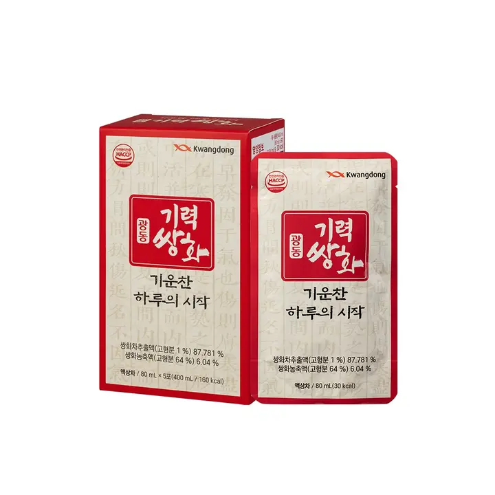 광동 기력쌍화, 80ml, 5팩, 1개