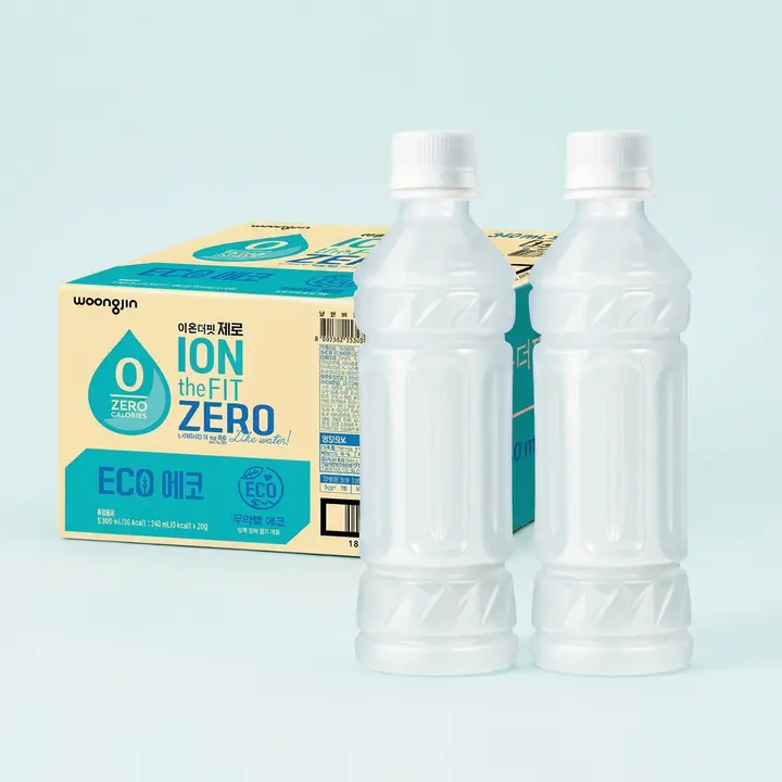 이온더핏 제로 무라벨, 340ml, 20개