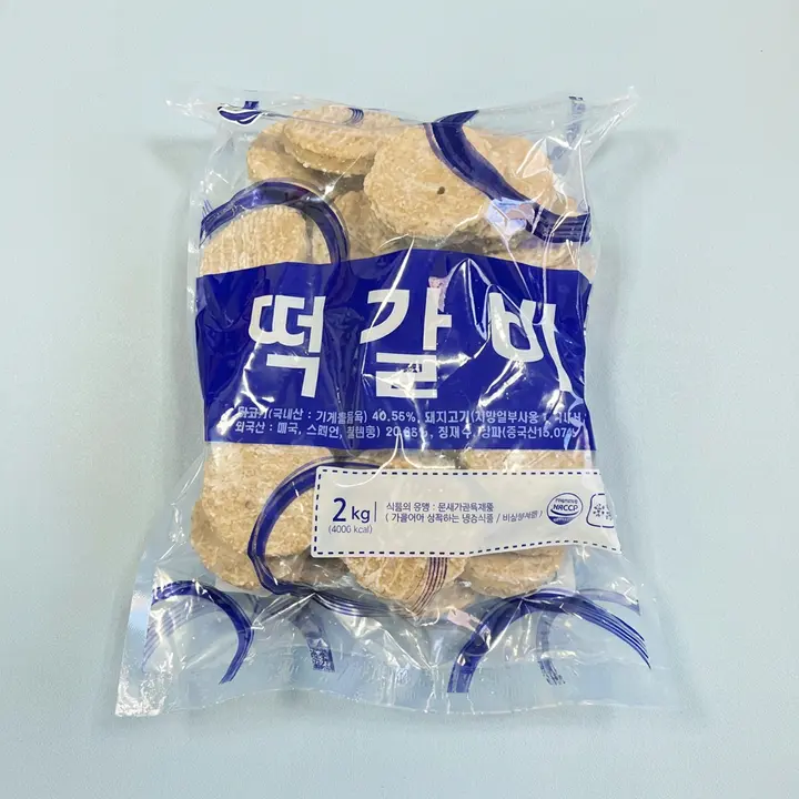 드림애 떡갈비, 2kg, 1개