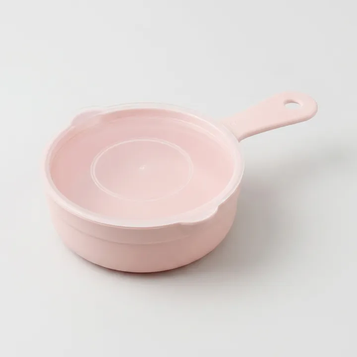 가쯔 심플쿡 캠핑용 손잡이 앞접시 뚜껑형, 혼합, 21.3x13.8x5cm, 10개, 1개