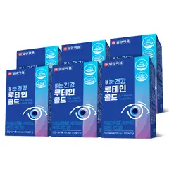 일양약품 눈건강 루테인 골드, 500mg, 30캡슐, 6박스