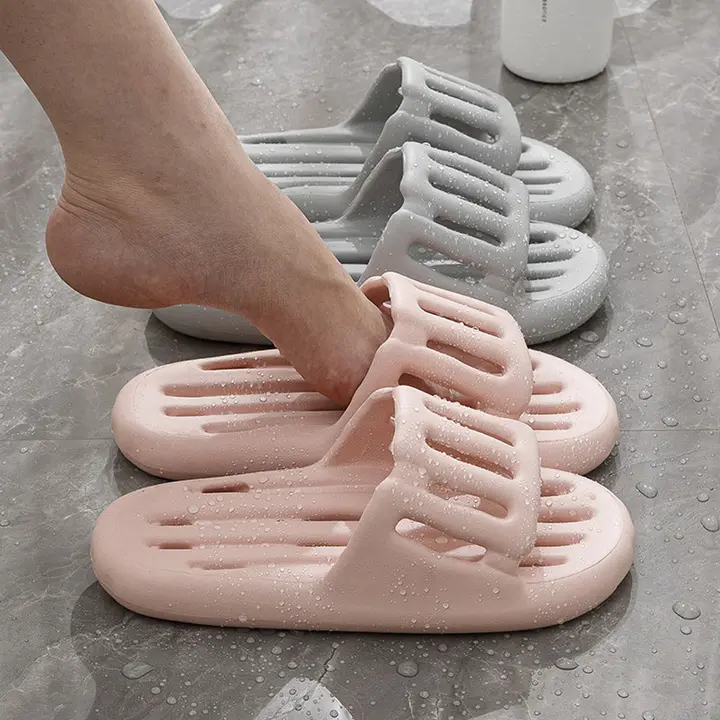 물빠짐 슬리퍼, 화이트, 255mm, 2개
