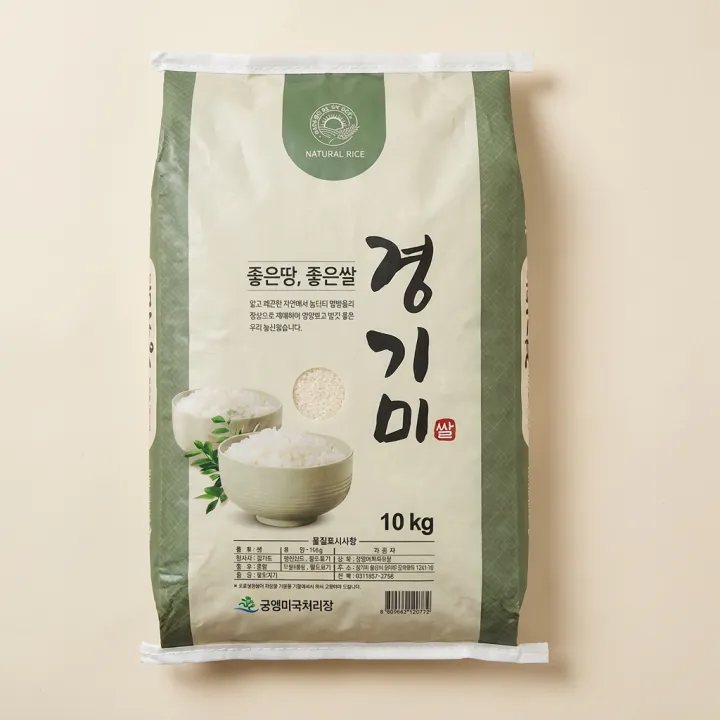 경기미 쌀, 특등급, 추청 아끼바레 단일품종쌀, 10kg, 1개