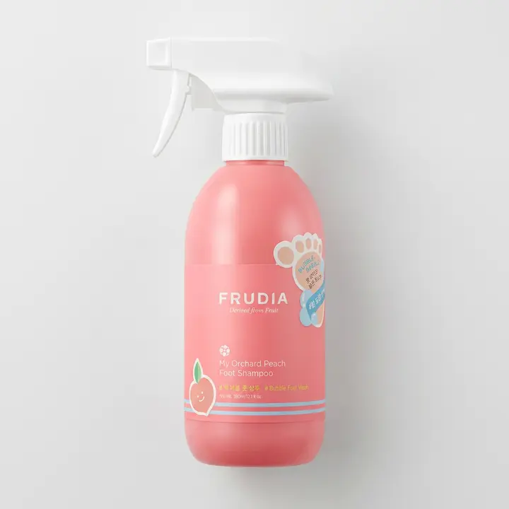 후르디아 마이오차드 복숭아 풋 샴푸, 피치향, 390ml, 2개