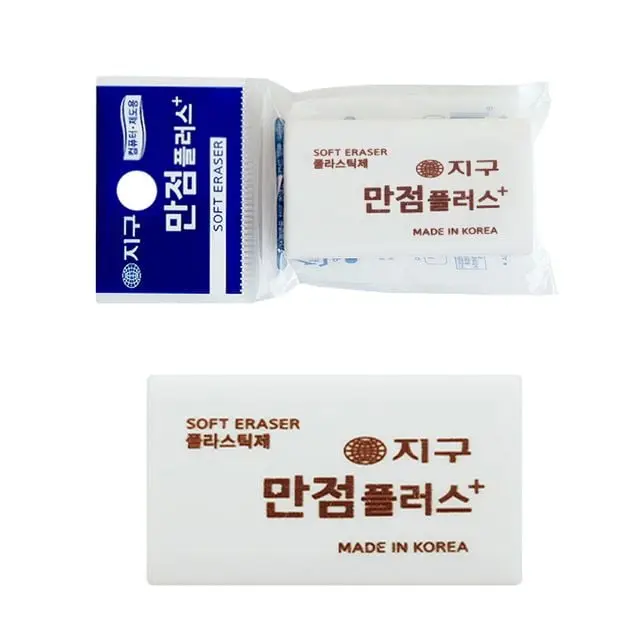 지구화학 만점 플러스 지우개, 1개