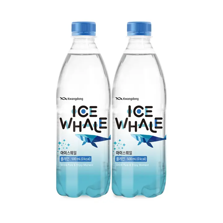 광동제약 아이스웨일, 플레인, 500ml, 40개