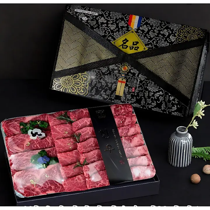 투쁠 프리미엄 한우 채반 선물세트 1호, 등심 500g + 채끝안살 500g, 1박스