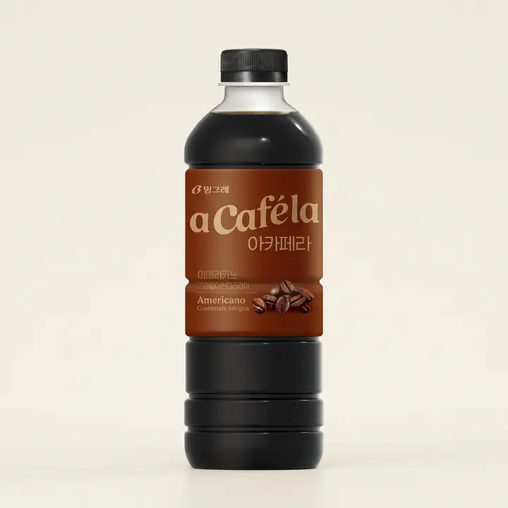 빙그레 아카페라 아메리카노 과테말라, 1L, 12입