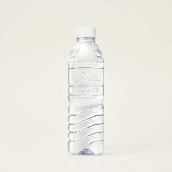 제주 삼다수, 무라벨, 500ml, 40개