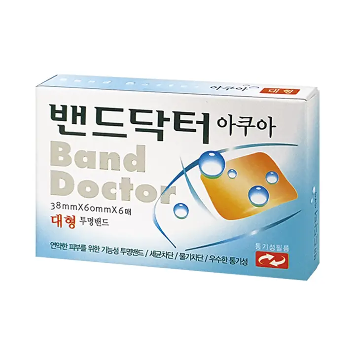 밴드닥터 아쿠아 방수밴드, 대형, 6매입, 1개
