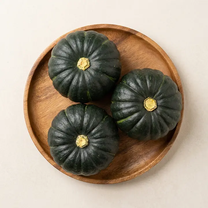 국내산 미니밤호박 보우짱, 2-6수 내외, 1kg, 1박스