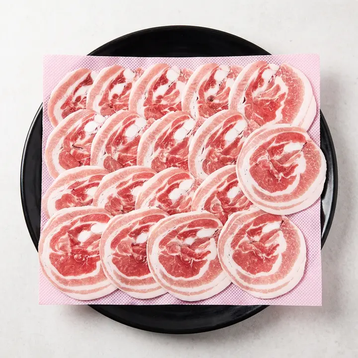 문경쑥돈 꽃삼겹, 냉동, 500g, 2팩