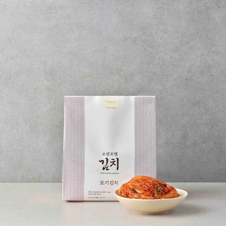 신세계푸드 조선호텔 포기김치, 8kg, 1세트