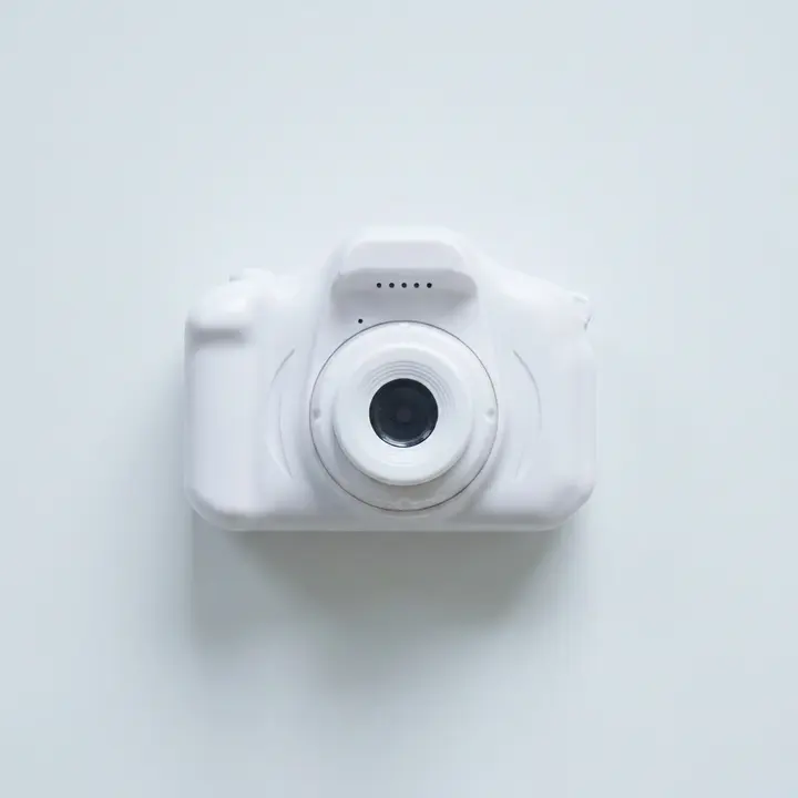 휴그 미니 디지털 카메라, 화이트, 스티커(코지띵스), 리뷰약속(스트랩(냥이)), SD카드 증정, 1개
