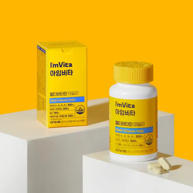 종근당건강 아임비타 멀티비타민 데일리, 850mg, 60정, 1개
