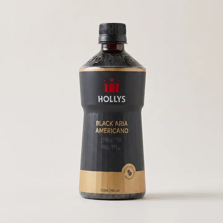 할리스 블랙 아리아 아메리카노, 550ml, 24개
