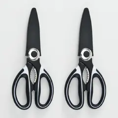 비로르 304 강력 주방 가위, 팬더, 20.5cm, 2개