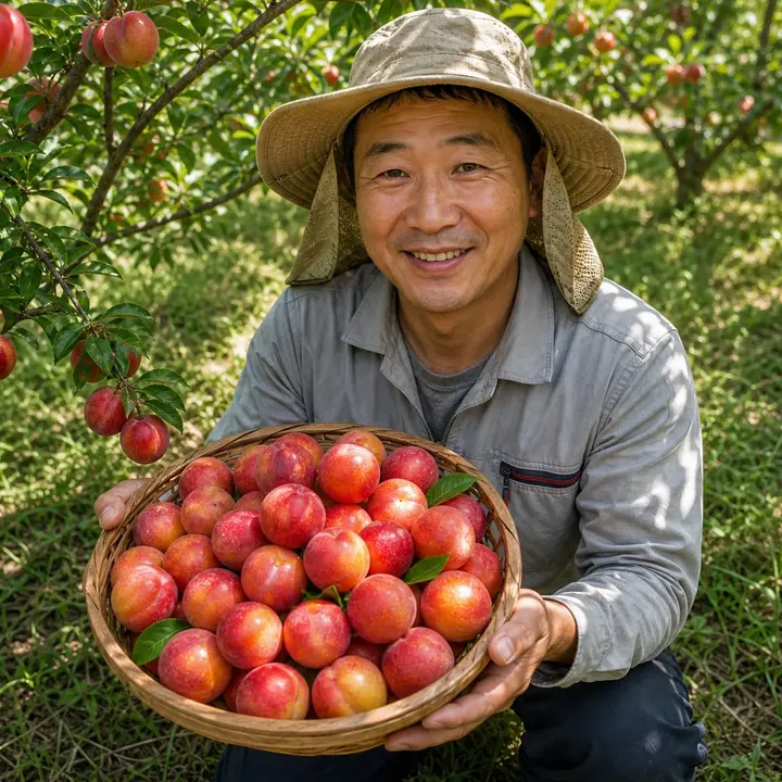 팜씨농부 햇자두, 5kg, 1박스