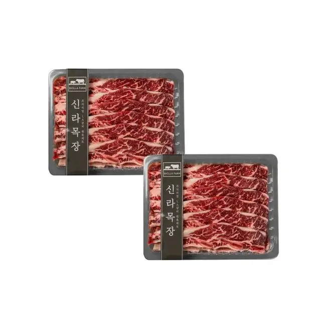 신라목장 프리미엄 LA갈비, 2kg, 2개