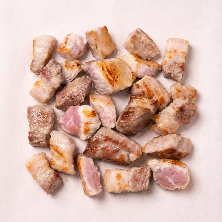 한돈 1+등급 뒷고기, 요리용, 500g, 2팩