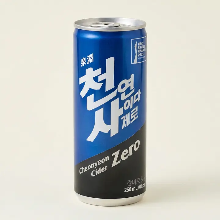 천연사이다 제로, 250ml, 30개