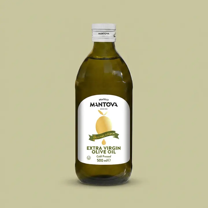 만토바 골든 엑스트라버진 냉압착 올리브오일, 500ml, 2병
