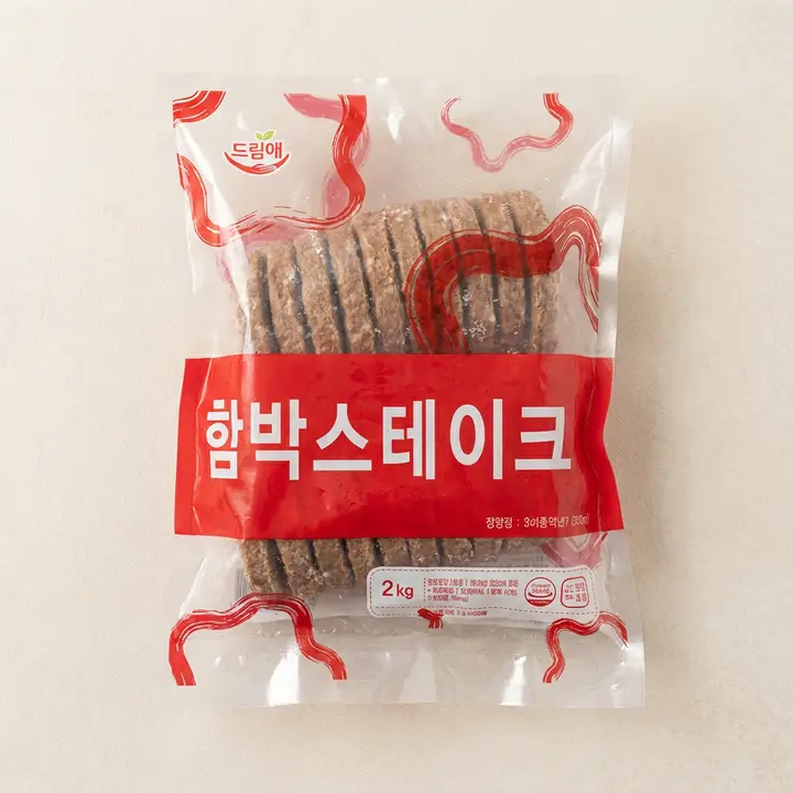드림애 함박스테이크, 2kg, 3개