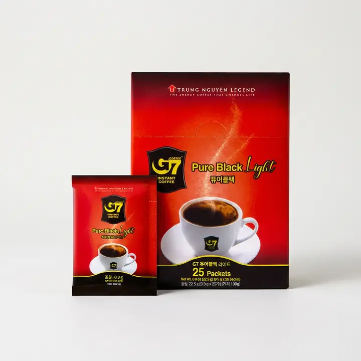 G7 커피 퓨어블랙 라이트, 0.9g, 25개입, 1개