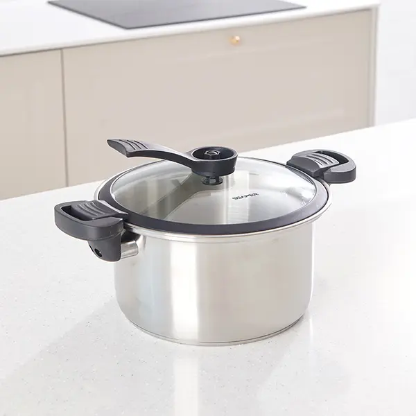 셰퍼 IH 스텐 저압 진공냄비, 5L, 1개