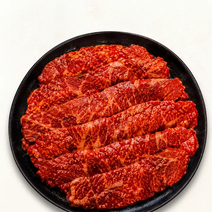 양념 치마살, 300g, 2개