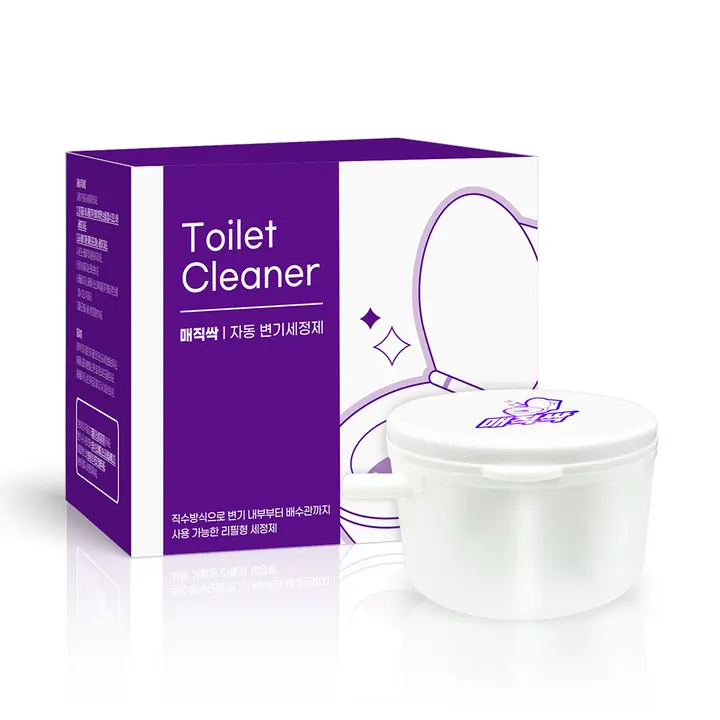 아토세이프 매직싹 자동 변기 세정제, 60g, 1개