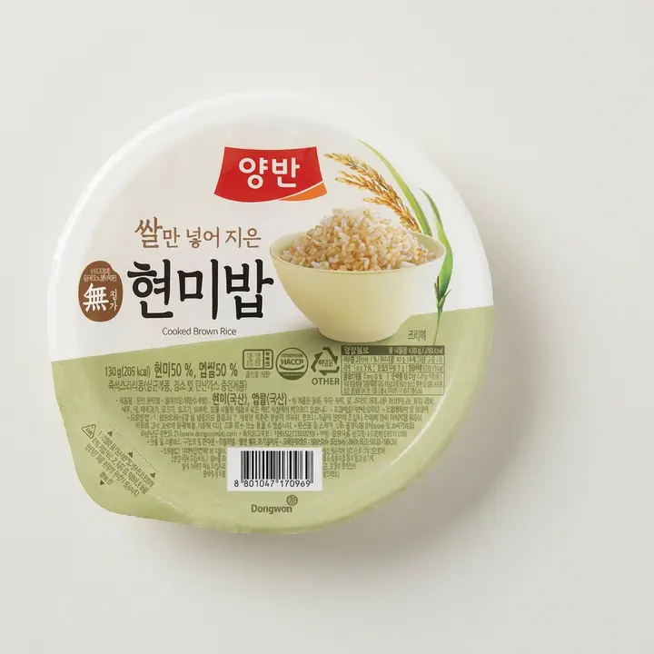 양반 현미밥, 130g, 24개