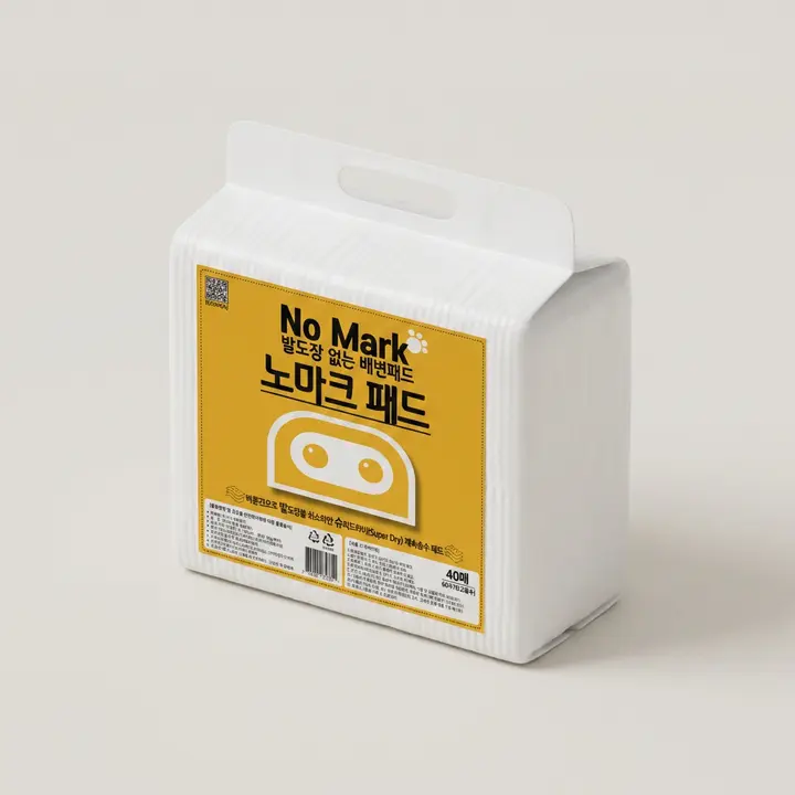 노마크 반려견 강아지 배변패드, 대형 고흡수, 40매, 2개