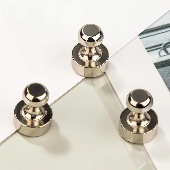 체스형 강력한 도장자석, 12mm, 16개