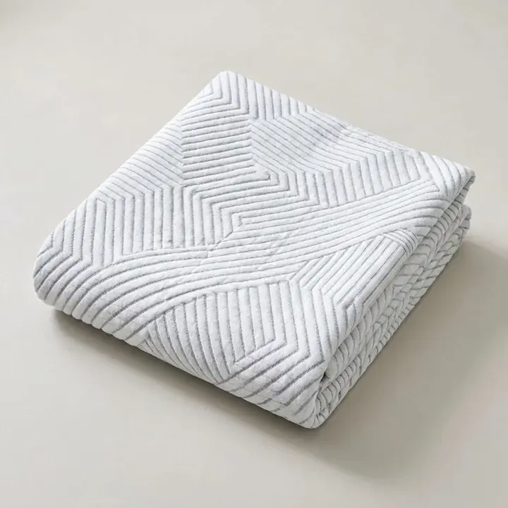플래비안 아이스쿨 냉감패드, 화이트, SS(110x200cm), 1개