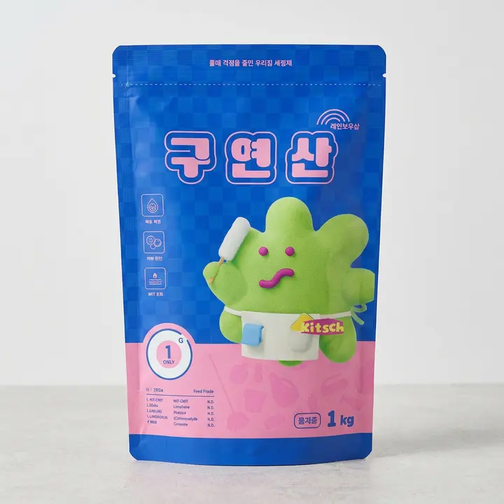 레인보우샵 구연산 키치, 1kg, 1개