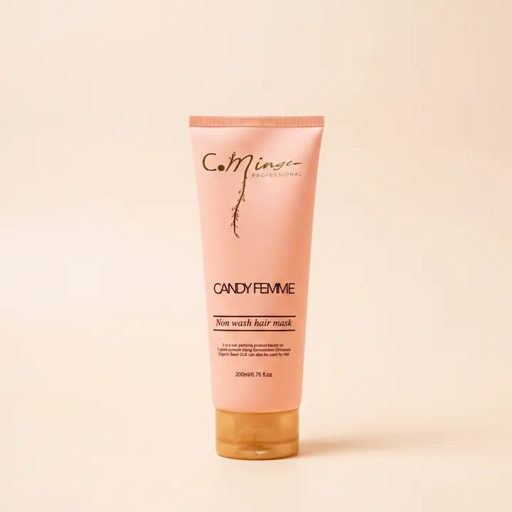 커밍글 캔디 팜므 아쿠아 헤어 노워시 트리트먼트, 플로럴머스크, 200ml, 1개