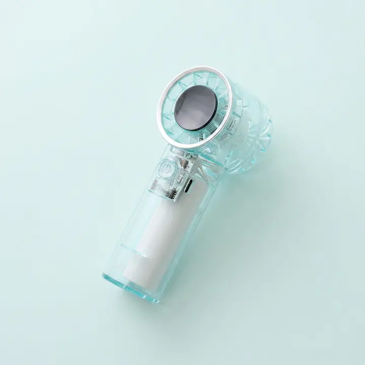 알로 제트 클리어 LCD 휴대용 터보 선풍기 FT2, 화이트, 1개