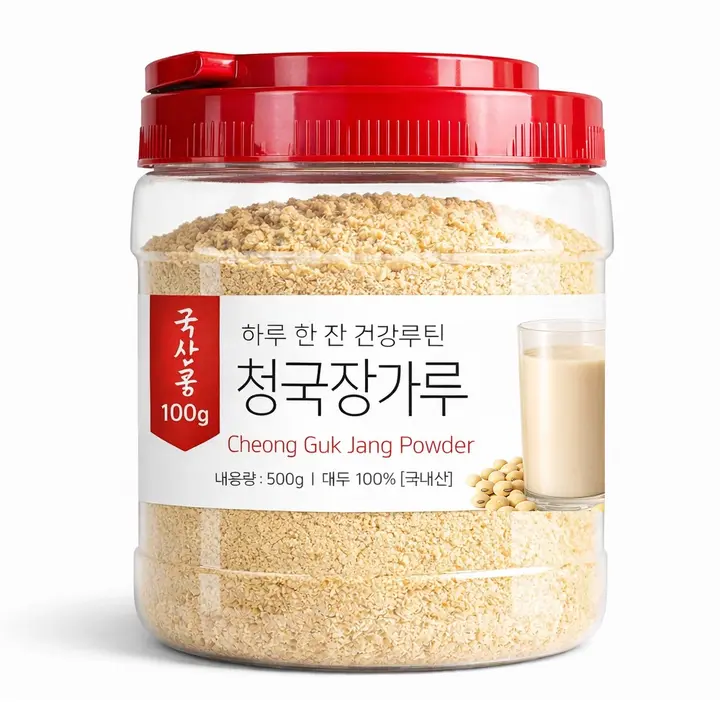 국내산 청국장가루, 발효 분말, 500g, 1개
