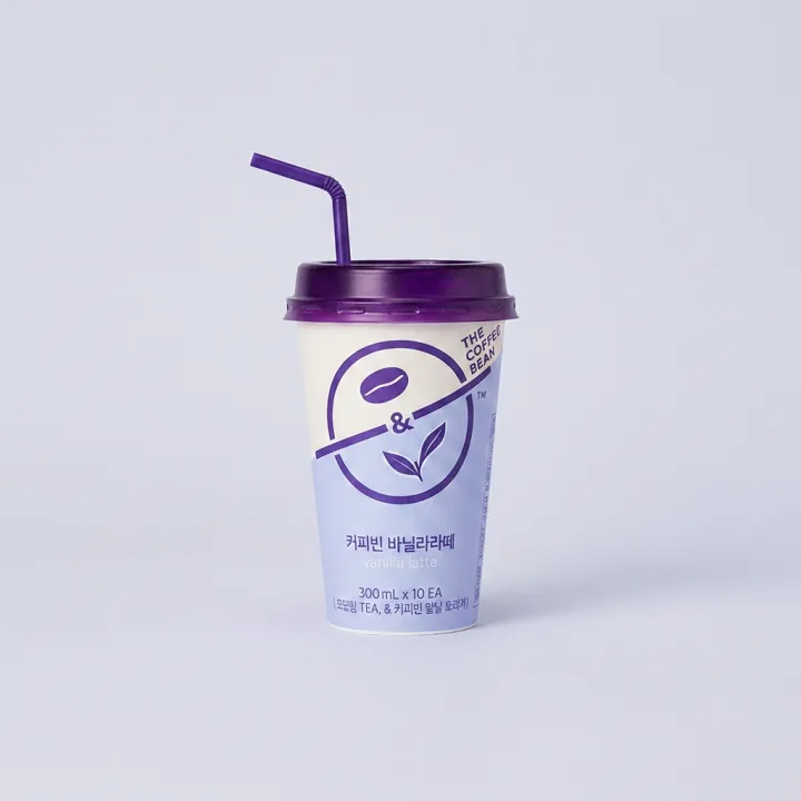 커피빈 바닐라라떼 컵커피, 300ml, 20개
