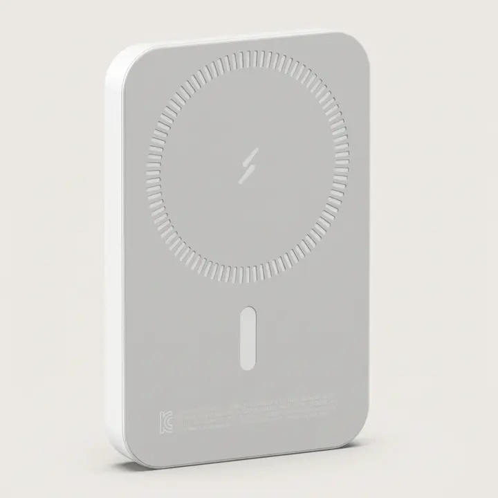 모디스 맥세이프 라이트 보조배터리, 화이트, 5000mAh, 1개