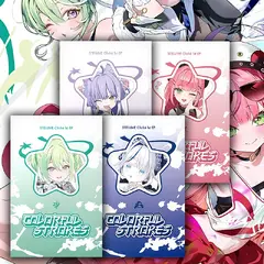스텔라이브 Colorful 포토카드, 4종, 1개