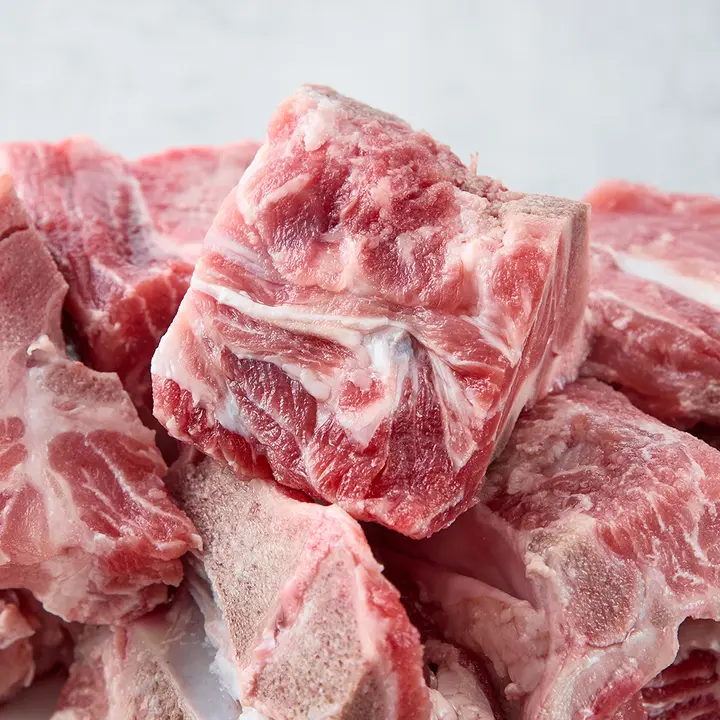 국내산 한돈 등뼈, 3kg, 1개