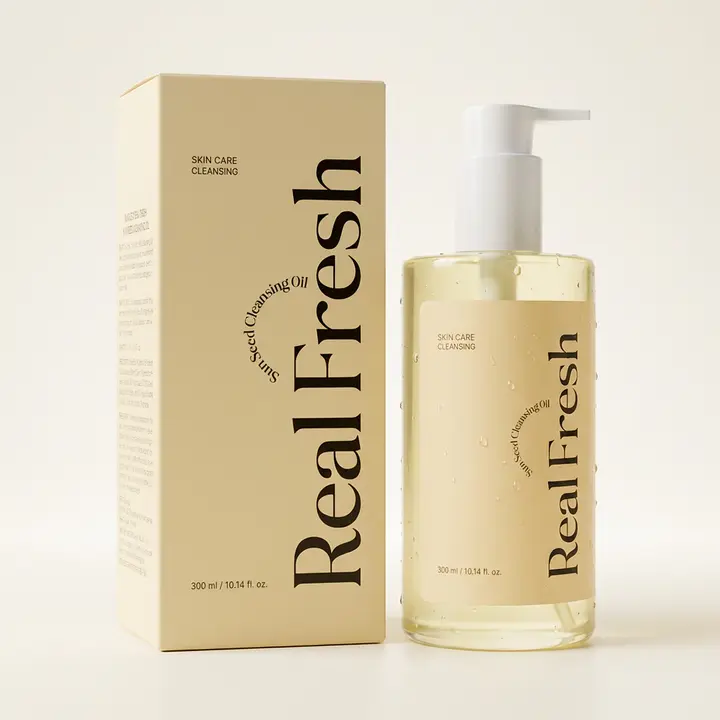 록키스 리얼 프레쉬 선 씨드 클렌징 오일, 300ml, 2개